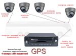 Комплект видеонаблюдения для автомобиля GPS-PROF